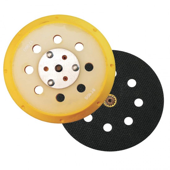 ΒΑΣΗ ΕΚΚΕΝΤΡΟΥ ΤΡΙΒΕΙΟΥ VELCRO SMIRDEX (8 ΤΡΥΠΕΣ) Φ125 ΑΥΤΟΚΙΝΗΤΟ - ΜΗΧΑΝΗ -ΣΚΑΦΟΣ