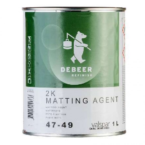 DEBEER 47-49 MATTING AGENT 1Lt FOR CAR & BIKE