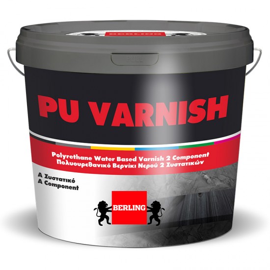 2K BERLING PU VARNISH SEMIGLOSS (Β COMPONENT) 0.11LT FOR HOUSES & CONSTRUCTIONS