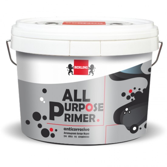 BERLING ALL PURPOSE PRIMER 3LT FOR HOUSES & CONSTRUCTIONS