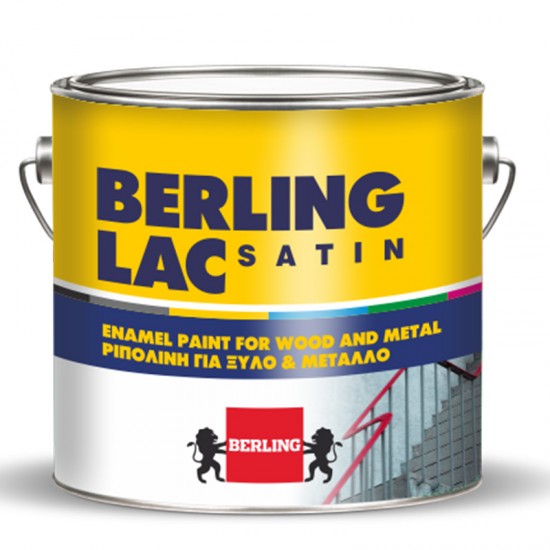 ΡΙΠΟΛΙΝΗ BERLING – LAC ΣΑΤΙΝΕ (850) ΛΕΥΚΟ 2.5LT ΣΠΙΤΙ & ΟΙΚΟΔΟΜΗ