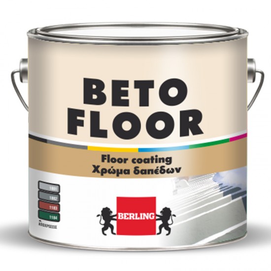 BERLING BETOFLOOR GREEN 2.5LT FOR HOUSES & CONSTRUCTIONS