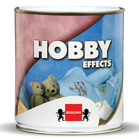 ΑΚΡΥΛΙΚΟ ΗΜΙΔΙΑΦΑΝΕΣ ΧΡΩΜΑ ΤΕΧΝΟΤΡΟΠΙΑΣ BERLING HOBBY EFFECTS 0.5LT ΣΠΙΤΙ & ΟΙΚΟΔΟΜΗ