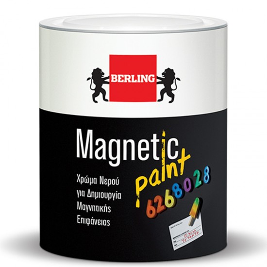 ΧΡΩΜΑ ΜΑΓΝΗΤΗ BERLING MAGNETIC PAINT 0.375Lt ΣΠΙΤΙ & ΟΙΚΟΔΟΜΗ