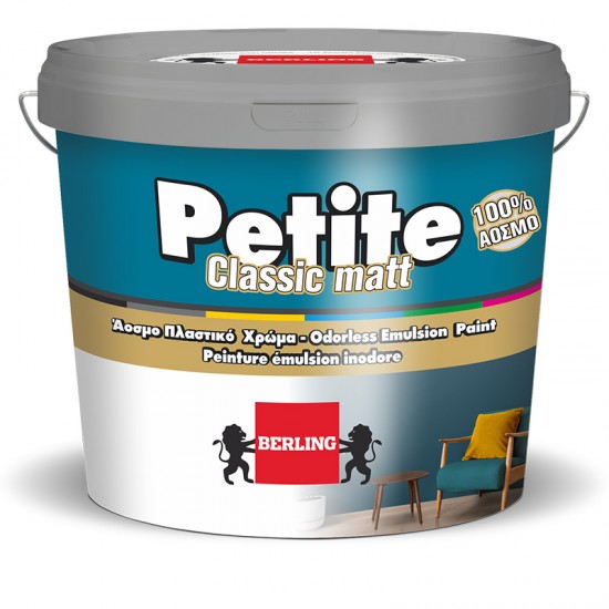 PETITE CLASSIC MATT 10Lt FOR HOUSES & CONSTRUCTIONS