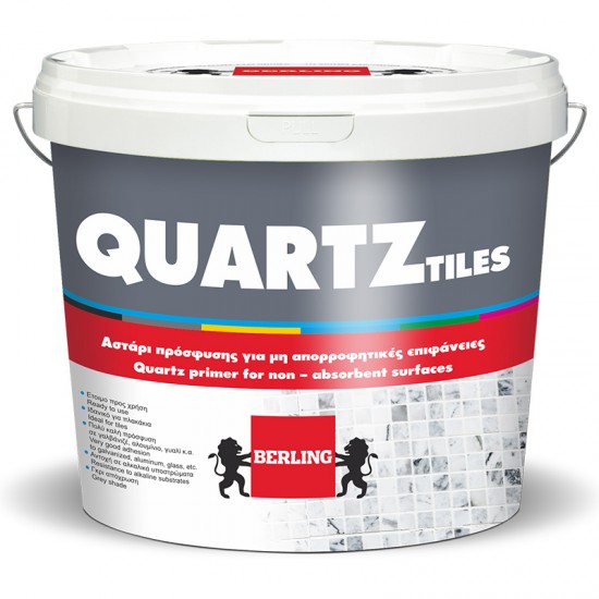 ΧΑΛΑΖΙΑΚΟ ΑΣΤΑΡΙ BERLING QUARTZ TILES 10KG ΣΠΙΤΙ & ΟΙΚΟΔΟΜΗ