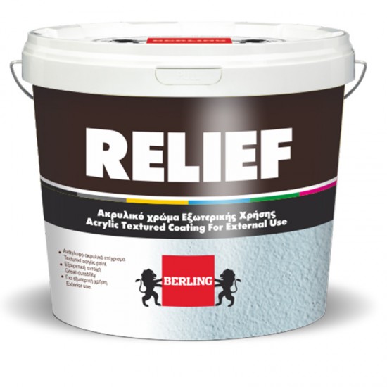BERLING RELIEF ΛΕΥΚΟ 9LT FOR HOUSES & CONSTRUCTIONS