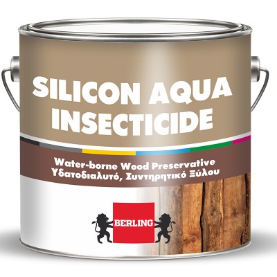 ΣΥΝΤΗΡΗΤΙΚΟ ΕΜΠΟΤΙΣΜΟΥ ΞΥΛΟΥ BERLING SILICON AQUA INSECTICIDE ΔΙΑΦΑΝΟ 0.75LT