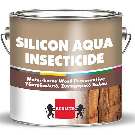 BERLING SILICON AQUA INSECTICIDE CLEAR 0.75LT FOR HOUSES & CONSTRUCTIONS
