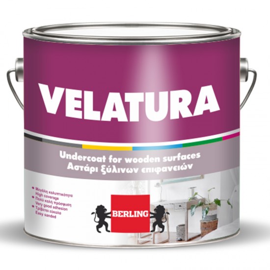 ΒΕΛΑΤΟΥΡΑ ΣΑΤΙΝΕ BERLING VELATURA (ΒΑΣΗ C) 2.5LT ΣΠΙΤΙ & ΟΙΚΟΔΟΜΗ