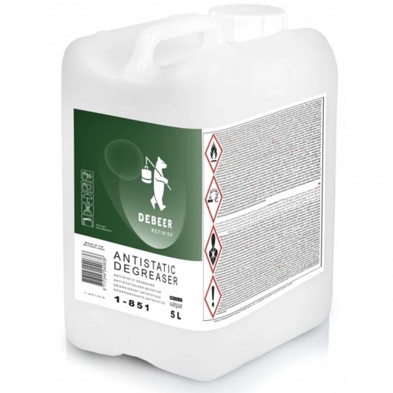 ΚΑΘΑΡΙΣΤΙΚΟ DEBEER 1-851 ANTISTATIC DEGREASER 5Lt ΑΥΤΟΚΙΝΗΤΟ - ΜΗΧΑΝΗ -ΣΚΑΦΟΣ
