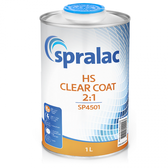 ΒΕΡΝΙΚΙ SPRALAC SP4501 - HS 2:1 1LT FOR CAR & BIKE