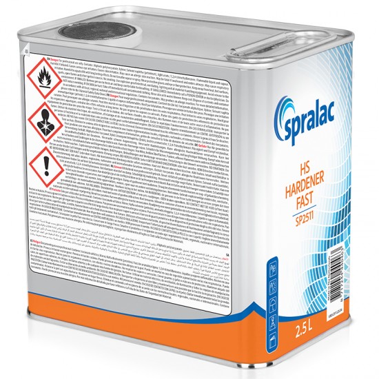 SPRALAC SP2511 FAST ΓΙΑ ΒΕΡΝΙΚΙ 4501 2.5Lt FOR CAR & BIKE