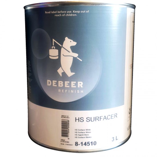 DEBEER HS 8-14510 ΑΣΠΡΟ 3Lt FOR CAR & BIKE