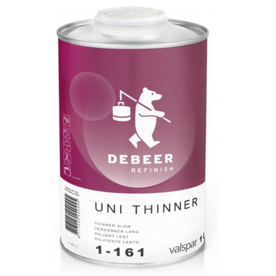 ΔΙΑΛΥΤΙΚΟ DEBEER UNI 1-161 SLOW 1Lt ΑΥΤΟΚΙΝΗΤΟ - ΜΗΧΑΝΗ -ΣΚΑΦΟΣ