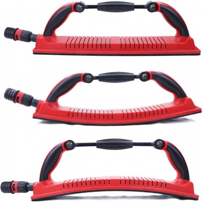 Maestro FP-70400FR EΥΚΑΜΠΤΗ ΡΑΣΠΑ ΧΕΙΡΟΣ ΔΥΟ ΚΛΙΣΕΩΝ 53H, 70MM X 400MM , HOOKIT (ΚΟΚΚΙΝΗ)