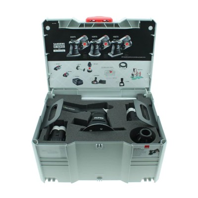 RUPES HSR73/BETA ΤΡΙΒΕΙΟ ΧΟΥΦΤΑΣ Φ125MM, ΜΠΑΤΑΡΙΑΣ (18V-2.5Ah) iBrid, Q-MAG ΜΕ ΑΠΟΡΡΟΦ. (