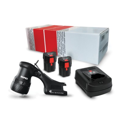 RUPES HLR75_STB MINI ΑΛΟΙΦΑΔΟΡΟΣ ΜΠΑΤΑΡΙΑΣ, IBRID, 75MM ΕΡΓΑΛΕΙΟ ΜΕ ΤΑΧΥΦΟΡΤΙΣΤΗ ΚΑΙ 2 ΜΠΑΤΑΡΙΕΣ)