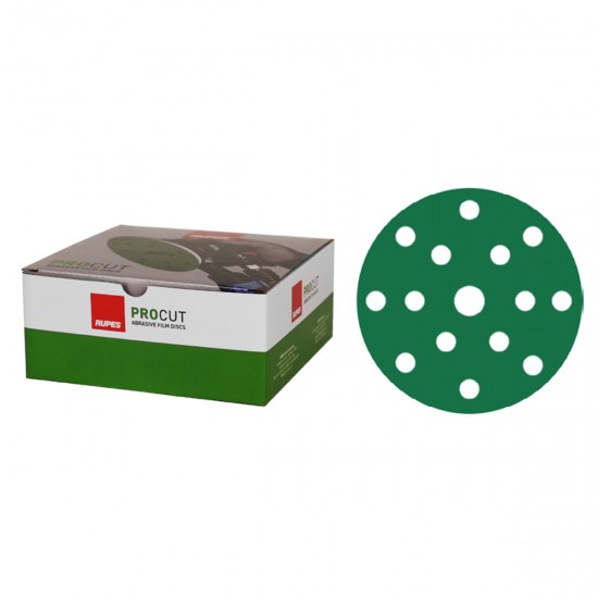 RUPES 9.45FD800 PROCUT ΓΥΑΛΟΧΑΡΤΟ ΦΙΛΜ ΞΗΡΑΣ ΤΡΙΒΗΣ 15H, HOOKIT, 150MM, P800