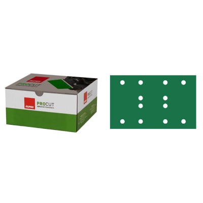 RUPES 9.45FB180 PROCUT ΓΥΑΛΟΧΑΡΤΟ ΦΙΛΜ ΤΡΙΒΕΙΟΥ ΧΟΥΦΤΑΣ 12H, HOOKIT, 80MM x 130MM, P180