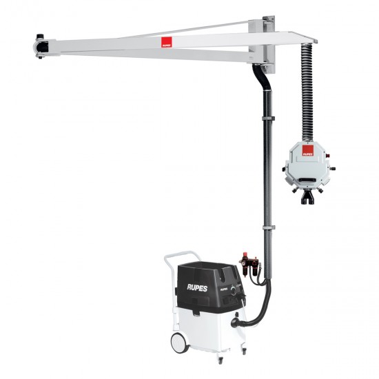 RUPES MK6000 ΒΡΑΧΙΟΝΑΣ ΑΠΟΡΡΟΦΗΣΗΣ (ΜΠΡΑΤΣΟ) 6MT ΜΕ ΤΣΕΝΤΡΑΛΙΝΑ ΚΑΙ ΣΚΟΥΠΑ