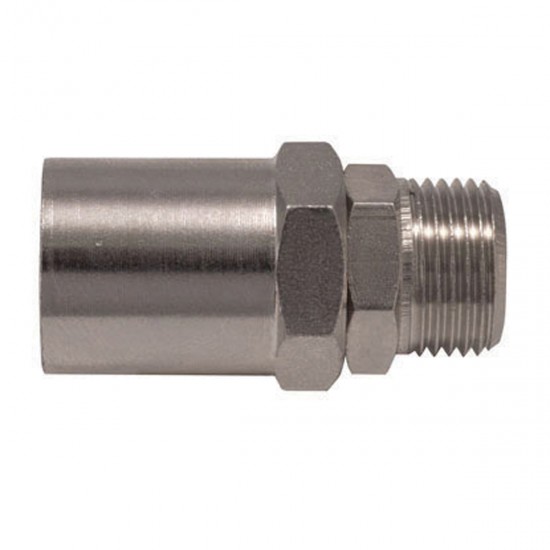 OMG ART20D-10x17 ΡΑΚΟΡ ΜΕ ΣΦΙΓΚΤΗΡΑ ΣΦΑΛΕΙΑΣ - 1/4 ΑΡΣ. 10Χ17MM