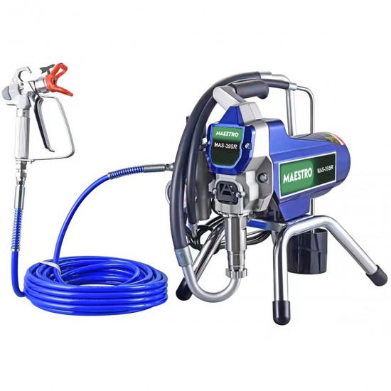 Maestro MAS-395R AIRLESS ΗΛΕΚΤΡΙΚΗ ΑΝΤΛΙΑ ΒΑΦΗΣ 228 BAR, ΜΠΕΚ 517+521 (1300W - 2.3L/min)