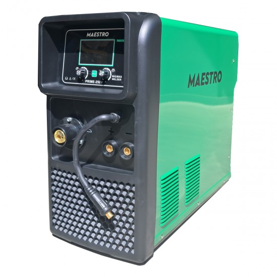 Maestro PRIME-250V ΕΠΑΓΓΕΛΜΑΤΙΚΗ ΜΗΧΑΝΗ MIG/MAG/MMA ΤΕΧΝΟΛΟΓΙΑΣ ΠΑΛΜΟΥ IGBT (250AH)