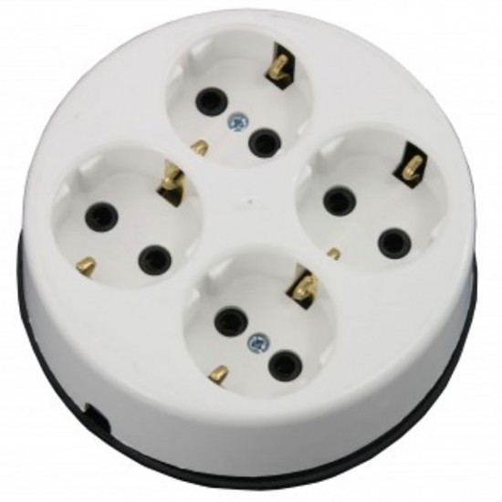 Maestro 34000 ΤΕΤΡΑΠΡΙΖΟ ΣΤΡΟΓΓΥΛΟ ΚΕΝΟ (ΧΩΡΙΣ ΚΑΛΩΔΙΟ)