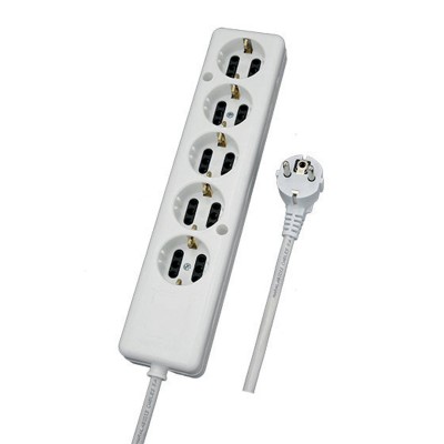 Maestro 35312 ΠΕΝΤΑΠΡΙΖΟ ΕΥΘΥ ΜΕ ΚΑΛΩΔΙΟ , 3Χ1MM 1,8Μ