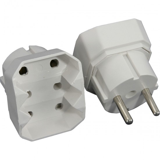 Maestro 52301 ΑΝΤΑΠΤΟΡΑΣ ΤΡΙΠΛΟΣ ΕΜΠΡΟΣΘΙΟΣ ΓΙΑ ΔΙΠΟΛΙΚΑ ΦΙΣ