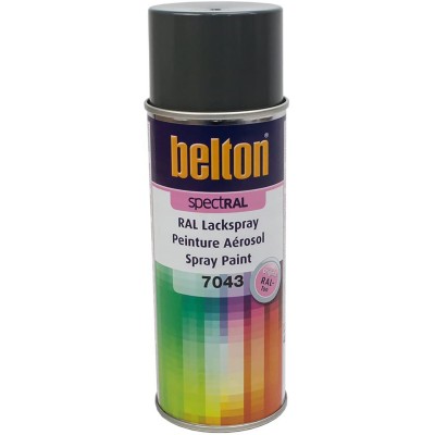 Kwasny Group Belton 324159 SPRAY RAL 7043 , ΓΚΡΙ ΚΥΚΛΟΦΟΡΙΑΣ (Β) - 400ML
