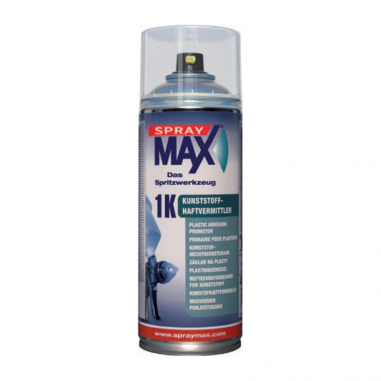 Kwasny Group SPRAY MAX 680009 SPRAY ΑΣΤΑΡΙ ΠΡΟΣΦΥΣΗΣ ΠΛΑΣΤΙΚΩΝ, ΑΣΗΜΙ ΜΕΤΑΛΛΟ - 400ML
