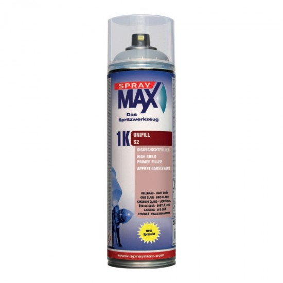 Kwasny Group SPRAY MAX 680421 SPRAY ΓΕΜΙΣΤΙΚΟ & ΑΣΤΑΡΙ 1Κ, S2 ΑΝΟΙΧΤΟ ΓΚΡΙ - 500ML