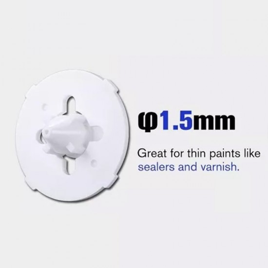 Maestro JH-17.15 ΣΕΤ ΜΠΕΚ ΓΙΑ ΗΛΕΚΤΡΙΚΟ ΠΙΣΤΟΛΙ ΒΑΦΗΣ JH-17-650, 1.5MM (ΛΕΥΚΟ)