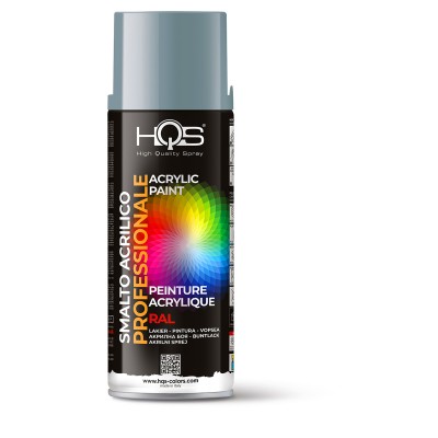 HQS 400HQS7000 SPRAY RAL 7000 , ΓΚΡΙ ΣΚΙΟΥΡΟΥ - 400ML
