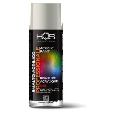 HQS 400HQS9018 SPRAY RAL 9018 , ΛΕΥΚΟ ΠΑΠΥΡΟΥ - 400 ML