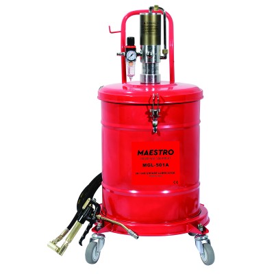 Maestro MGL-501A ΓΡΑΣΑΔΟΡΟΣ ΑΕΡΟΣ 50:1,ΒΑΡΕΛΙ 40L(Φ355ΜΜ-Η:430ΜΜ)