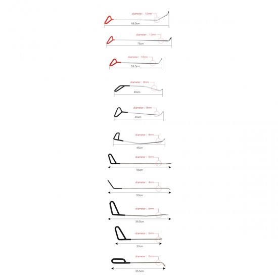 Maestro LEVER-011 ΣΕΤ 11 ΤΕΜΑΧΙΩΝ ΛΑΒΙΔΕΣ ΕΠΙΔΙΟΡΘΩΣΗΣ ΒΑΘΟΥΛΩΜΑΤΩΝ