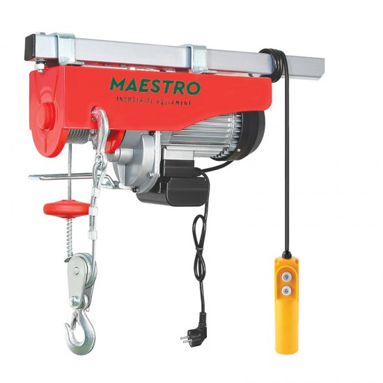 Maestro DHS-400/800G DHS-400/800G ΗΛΕΚΤΡΙΚΟ ΓΕΡΑΝΑΚΙ ΑΝΥΨΩΣΗΣ 400KG / 800KG (ΜΟΝΟ / ΔΙΠΛΟ ΣΥΡΜΑ), 1300W