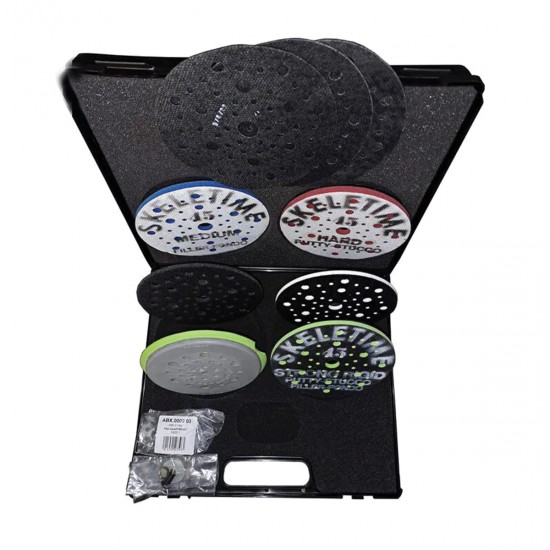 SKELETIME ABXX.0148.06 ΚΙΤ ΠΟΛΥΜΟΡΦΙΚΗΣ ΠΛΑΚΑΣ ΤΡΙΒΗΣ 148MM, 8MM ΓΙΑ ΗΛΕΚΤΡΙΚΑ ΕΡΓΑΛΕΙΑ