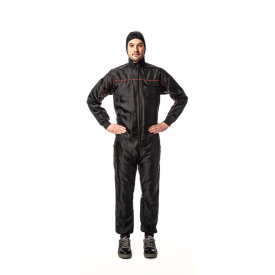 PELATEC AP300004 AIRMASTER PRO ΟΛΟΣΩΜΗ ΦΟΡΜΑ ΠΡΟΣΤΑΣΙΑΣ ΒΑΦΗΣ ΜΕ ΚΟΥΚΟΥΛΑ, PRIMIUM ΕΠΑΝ/ΜΕΝΗ - XL (ΜΑΥΡΗ)