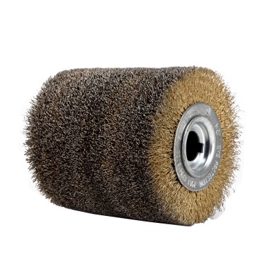 Maestro 79361-100 ΒΟΥΡΤΣΑ ΣΑΤΙΝΙΕΡΑΣ ΜΕ ΜΕΤΑΛΛΙΚΟ ΠΥΡΗΝΑ, ΕΠΙΧΑΛΚΩΜΕΝΗ, 90MM (Φ100MM - 19MM)