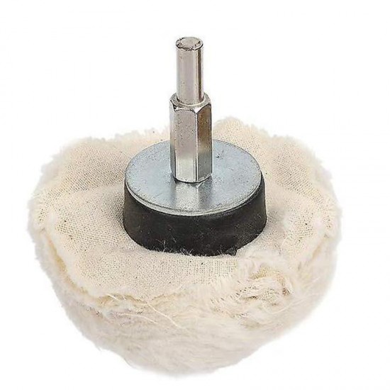 Maestro 16550-100 ΒΑΜΒΑΚΕΡΟΣ ΚΥΛΙΝΔΡΟΣ ΜΑΝΙΤΑΡΙ ΓΥΑΛΙΣΜΑΤΟΣ ΜΕ ΑΞΟΝΑ ΔΡΑΠΑΝΟΥ 6MM (Φ100MM)