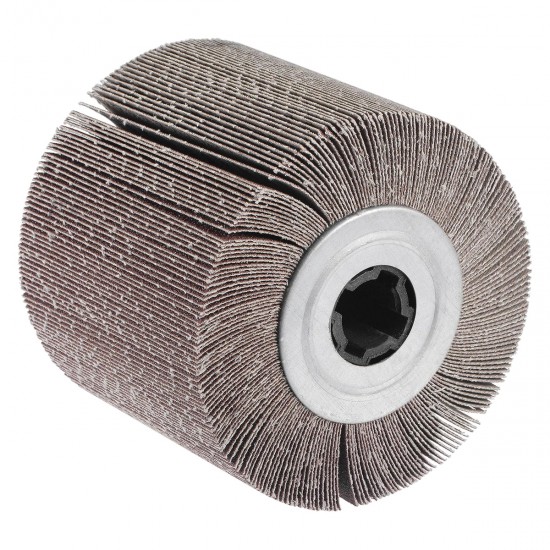 Maestro 89373-100  ΒΟΥΡΤΣΑ ΣΑΤΙΝΙΕΡΑΣ ΜΕ ΣΜΥΡΙΔΟΠΑΝΟ P80, 100MM (Φ100MM - 19MM)