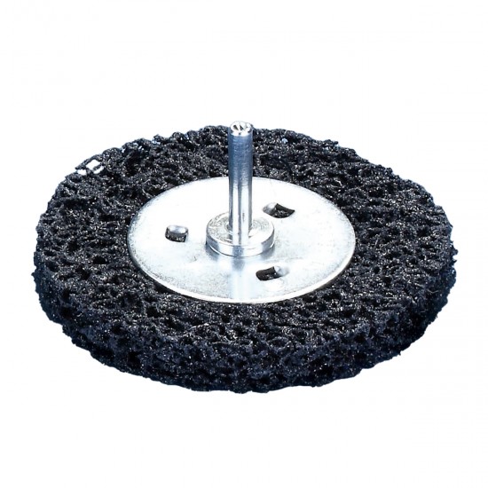 Maestro 26900-115 ΔΙΣΚΟΣ ΚΑΘΑΡΙΣΜΟΥ ΦΑΝΟΠΟΙΙΑΣ ΜΕ ΑΞΟΝΑ Φ6MM, 12MM (115MM) ΜΑΥΡΟΣ