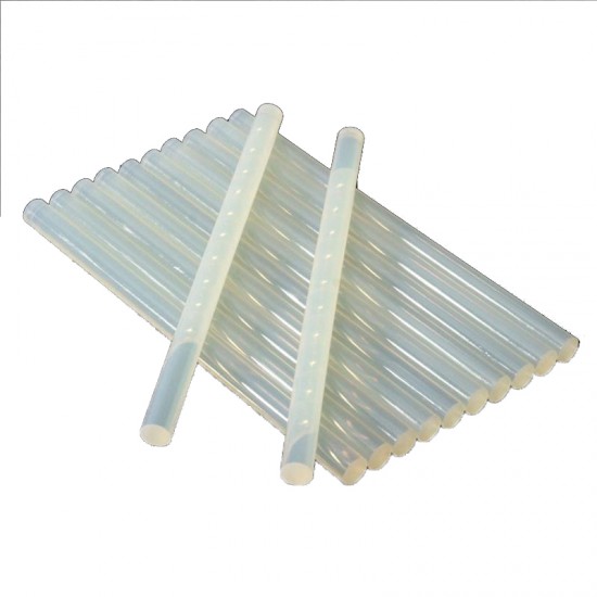 Maestro HGS-11-NY ΡΑΒΔΟΣ ΣΙΛΙΚΟΝΗΣ, Φ11mm X 20cm, ΝΑΥΛΟΝ (ΔΙΑΦΑΝΟ) - ΠΑΚΕΤΟ 10 ΡΑΒΔΩΝ