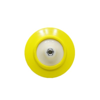 Maestro FBL-150 FBL-150 ΠΛΑΚΑ ΑΛΟΙΦΑΔΟΡΟΥ ΜΕ ΜΑΛΑΚΑ ΑΚΡΑ, Χ.ΤΡΥΠΕΣ, M14, 150MM (ΚΙΤΡΙΝΗ)