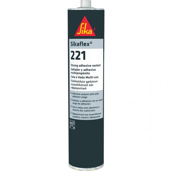 SIKA 1389 (4393) SIKAFLEX®-221, ΠΟΛΥΟΥΡΕΘΑΝΗ ΕΝΟΣ ΣΥΣΤΑΤΙΚΟΥ, 300ML , ΜΑΥΡΟ