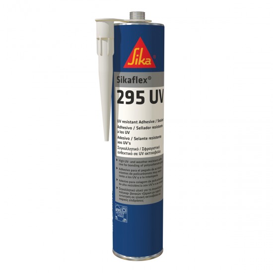 SIKA 166791 SIKAFLEX®-295 UV, MARINE ΣΥΓΚΟΛΛΗΤΙΚΟ PLEXIGLASS, 300ML , (ΜΑΥΡΟ)